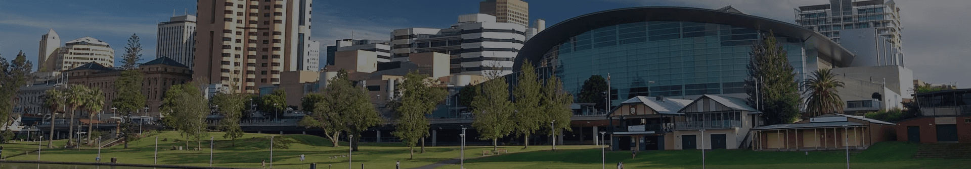 Library with books on shelves